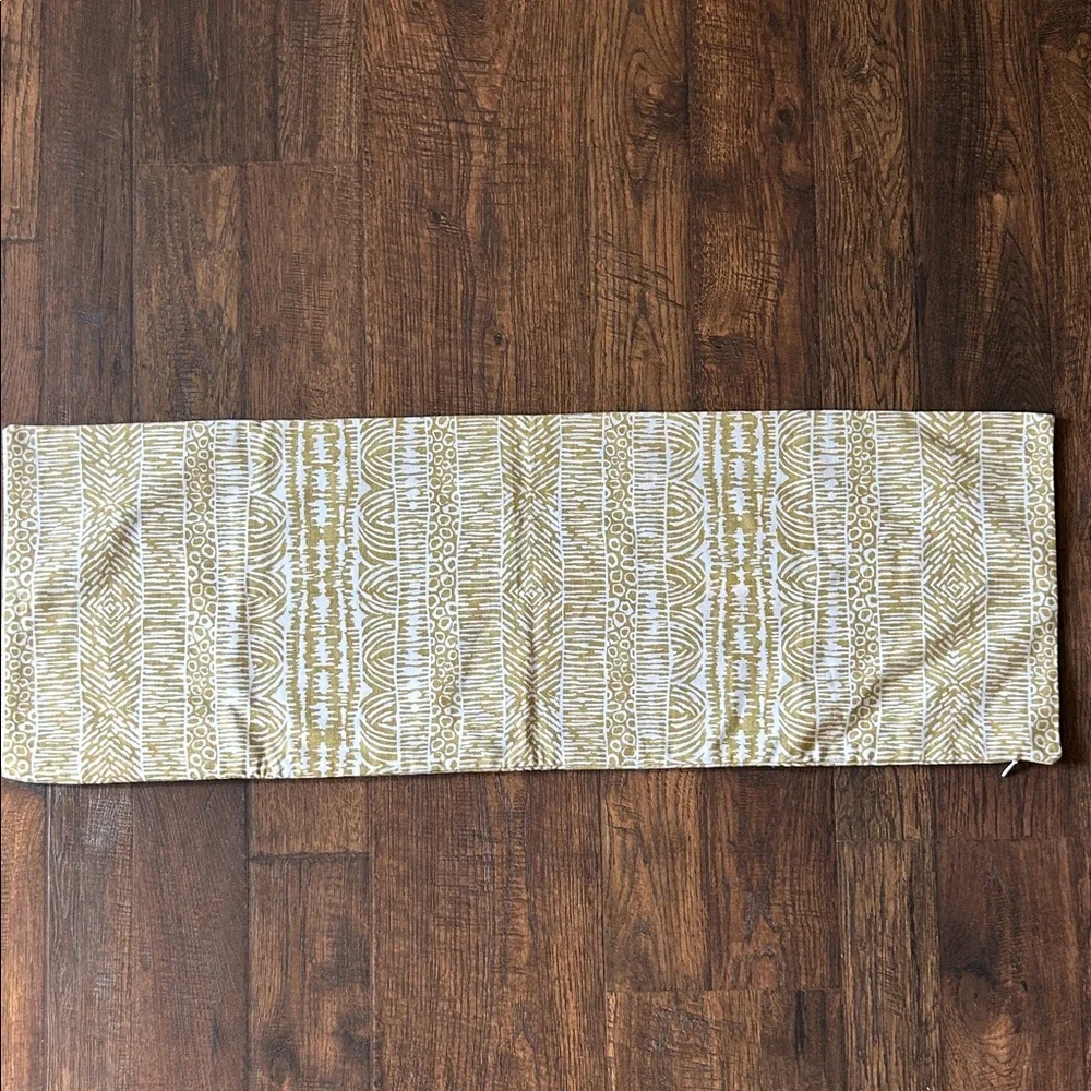 Robert Allen Global Lines Amber Pillow Cover